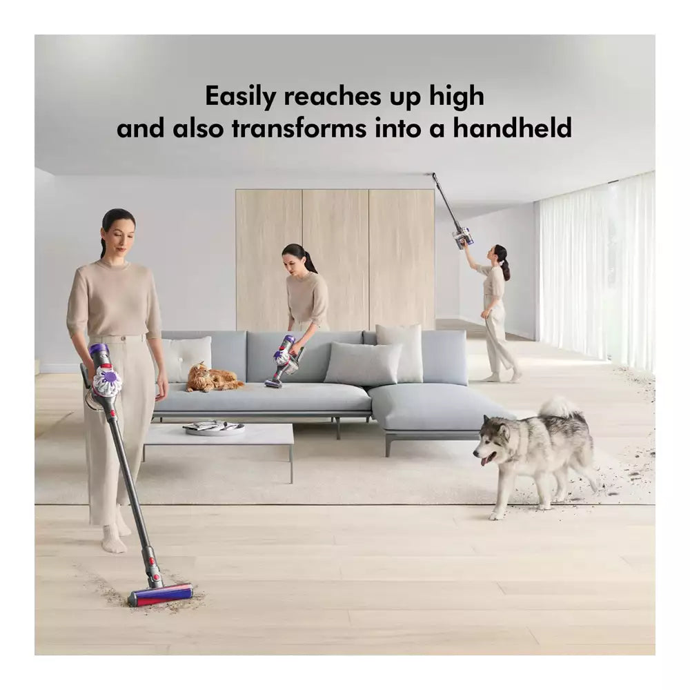 (Open Box) Dyson V8 Absolute Cordless Vacuum Cleaner Powerful and Versatile Bagless Filtration 115 Airwatts (18 Months Warranty)