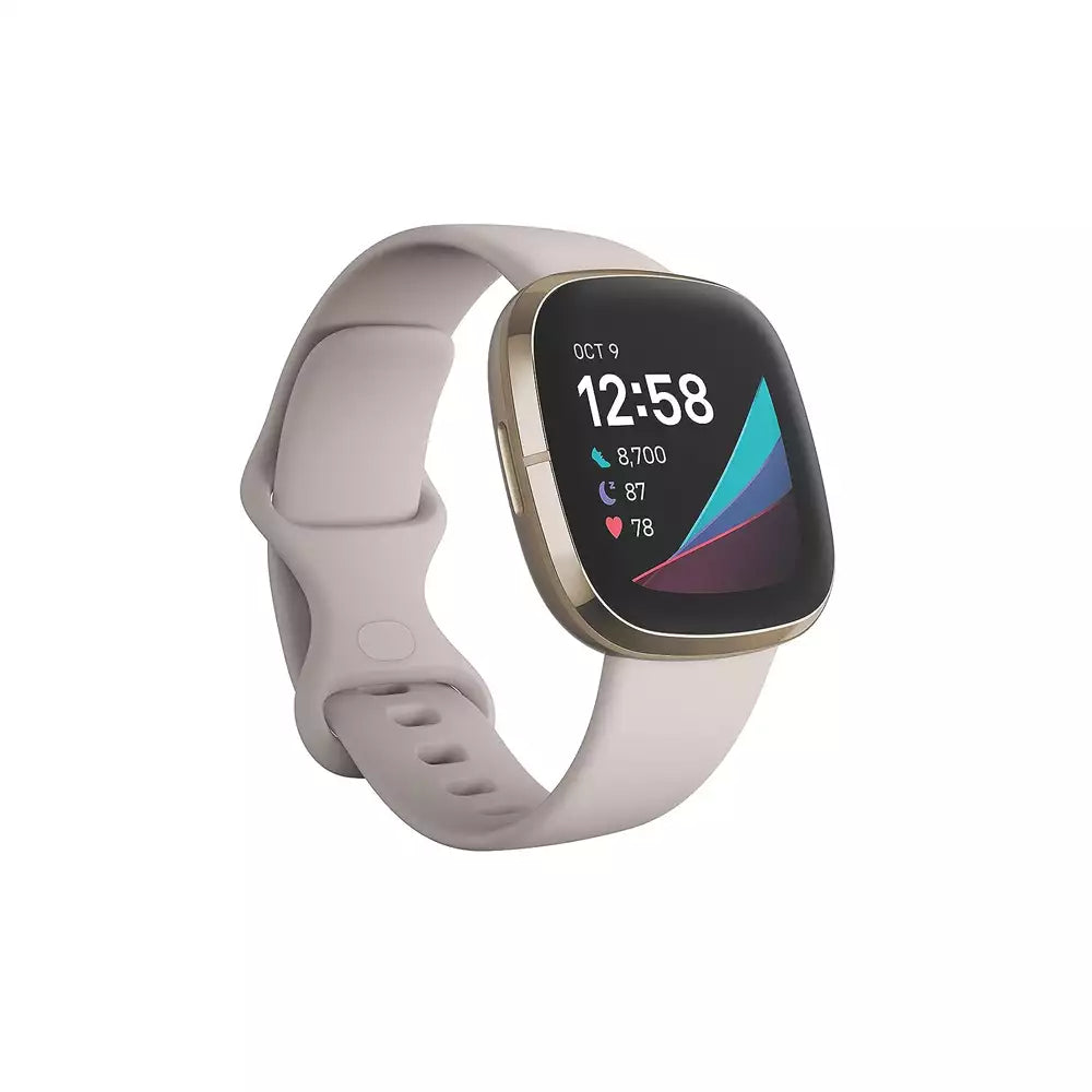 (Open Box) Fitbit Sense (1st Generation) Advanced Smartwatch For Health Tracking (Gold) (60 Days Warranty)