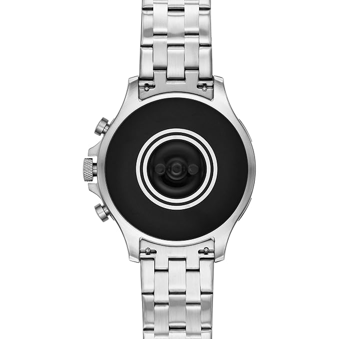 (Pre-Owned, Excellent) Fossil Gen 5 Garrett Smartwatch With Call Support (Blue and Red) (90 Days Warranty)