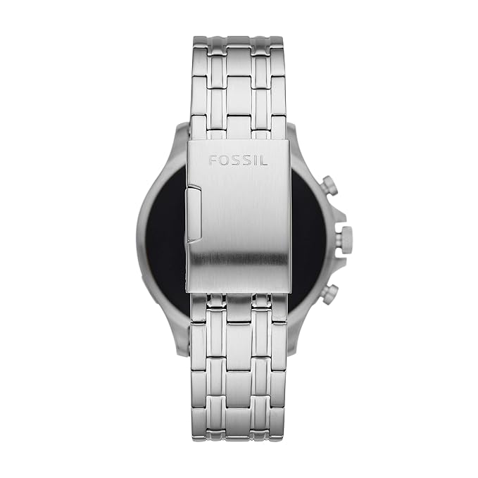 (Pre-Owned, Excellent) Fossil Gen 5 Garrett Smartwatch With Call Support (Blue and Red) (90 Days Warranty)