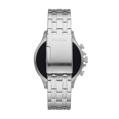 (Pre-Owned, Excellent) Fossil Gen 5 Garrett Smartwatch With Call Support (Blue and Red) (90 Days Warranty)