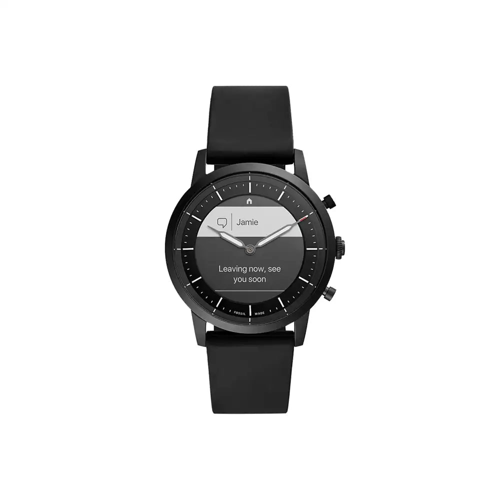 (Open Box Condition) Fossil Hybrid Smartwatch With Analogue + E Ink Display (With Notifications, HR Monitor, Step Tracker) (120 Days Warranty)