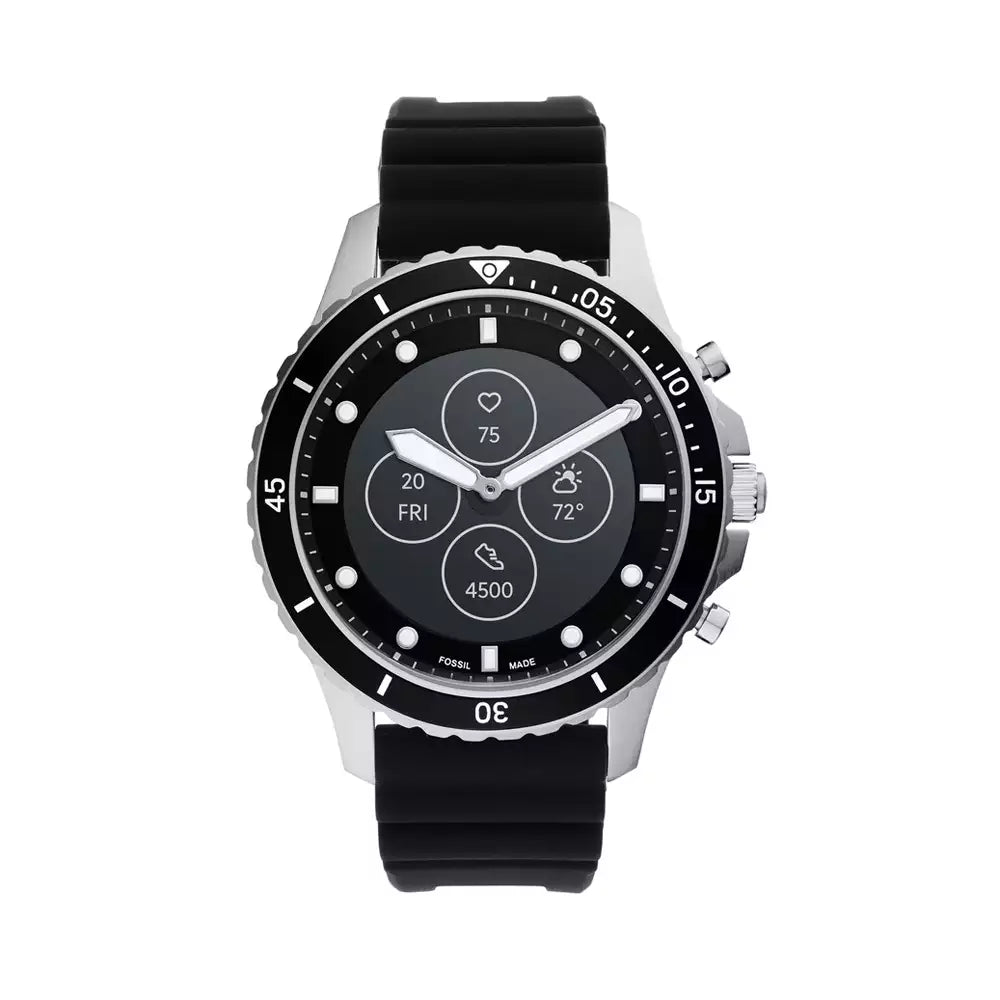(Open Box Condition) Fossil Hybrid Smartwatch With Analogue + E Ink Display (With Notifications, HR Monitor, Step Tracker) (120 Days Warranty)