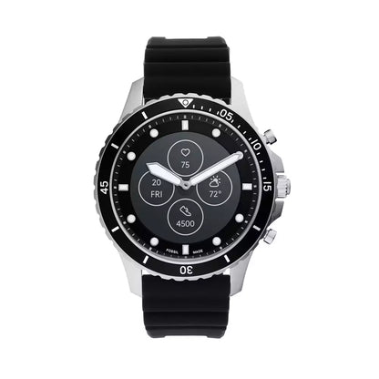 (Open Box Condition) Fossil Hybrid Smartwatch With Analogue + E Ink Display (With Notifications, HR Monitor, Step Tracker) (120 Days Warranty)