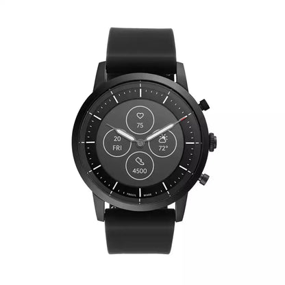 (Open Box Condition) Fossil Hybrid Smartwatch With Analogue + E Ink Display (With Notifications, HR Monitor, Step Tracker) (120 Days Warranty)