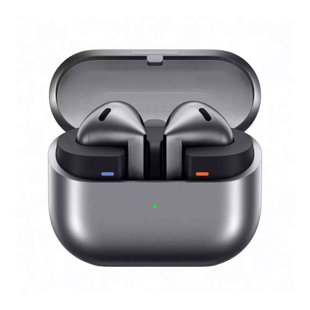 (Pre-Owned, Very Good) Samsung Galaxy Buds 3 with Galaxy Ai Powered Real-Time Interpreter, 24-Bit Hi-Fi Audio (Gray, White) (60 Days Warranty)
