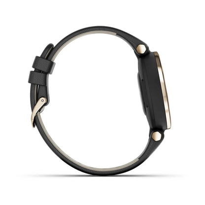 (Open Box) Garmin Lily Classic Edition Activity/Sports/Fitness Tracker (Gold & Black) (120 Days Warranty)