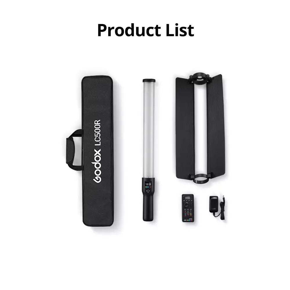 (Open Box) Godox LC500R RGB LED Light Stick With Remote Control (For Studio Lighting) (90 Days Warranty)