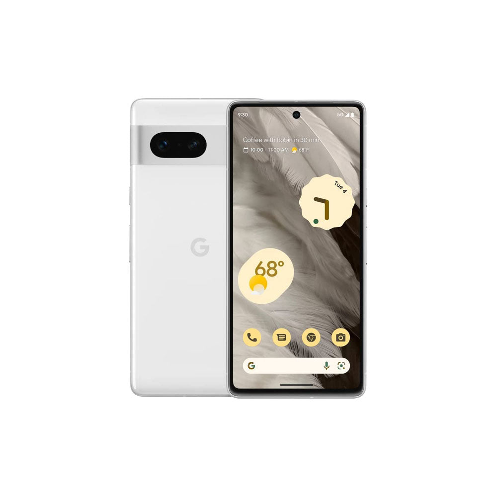 (Pre-Owned) Google Pixel 7 5G Android Smartphone (8GB RAM, 128GB Storage) (White)
