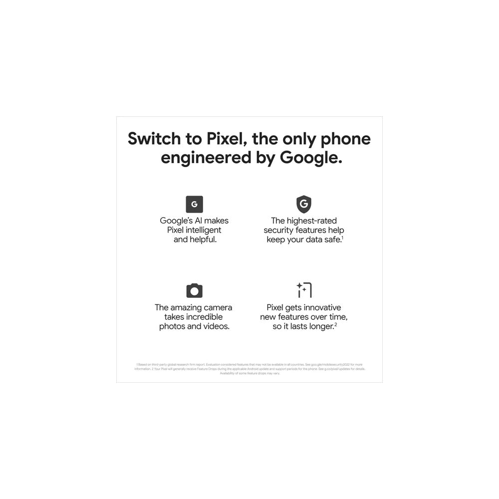 (Pre-Owned) Google Pixel 7a Android Smartphone With Tensor G2 Chip (128 GB) (8 GB RAM) (Charcoal)