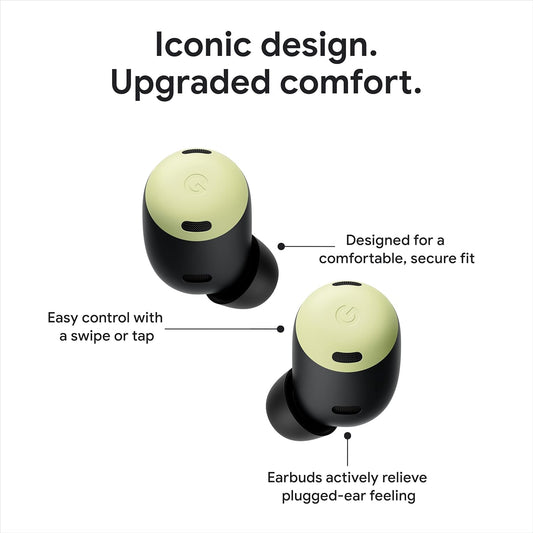 (Open Box) Google Pixel Buds Pro With Noise Canceling in Ear Earbuds Up to 31 Hour Battery Life (Light Green) (90 Days Warranty)