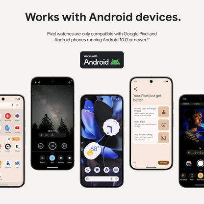 (Open Box) Google Pixel Watch 3 2024 Model Android Smartwatch Fitbit Advanced Running, Fitness Insights (Wi-Fi) (6 Months Warranty)