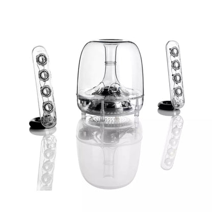 (Pre-Owned, Good) Harman/Kardon Soundsticks III/3 2.1 Speakers System (Clear) (90 Days Warranty)