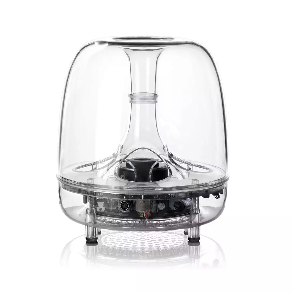 (Pre-Owned, Good) Harman/Kardon Soundsticks III/3 2.1 Speakers System (Clear) (90 Days Warranty)