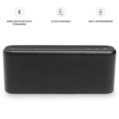 (Open Box) Harman Kardon Traveller Portable Wireless Bluetooth Speaker With Clear Powerful Sound and Premium Build (Black) (90 Days Warranty)