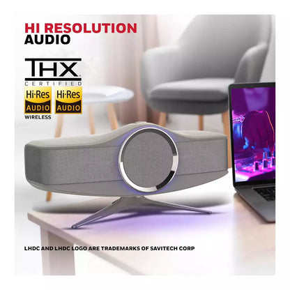 (Open Box) Honeywell Aviator Hi-Fi Home Speaker With Bluetooth, Lossless Dongle Support (240W, 5 Drivers) (Silver) (6 Months Warranty)