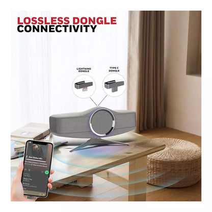 (Open Box) Honeywell Aviator Hi-Fi Home Speaker With Bluetooth, Lossless Dongle Support (240W, 5 Drivers) (Silver) (6 Months Warranty)