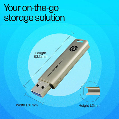 (Open Box) HP x796w 128GB USB 3.2 Flash Drive (128GB) (12 Months Warranty)
