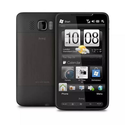 (Pre-Owned, Very Good) HTC HD2 Smartphone With Android OS, 5MP Camera, 4.3" Display, Snapdragon S1 (2009) (Black) (60 Days Warranty) (With Retail Box)