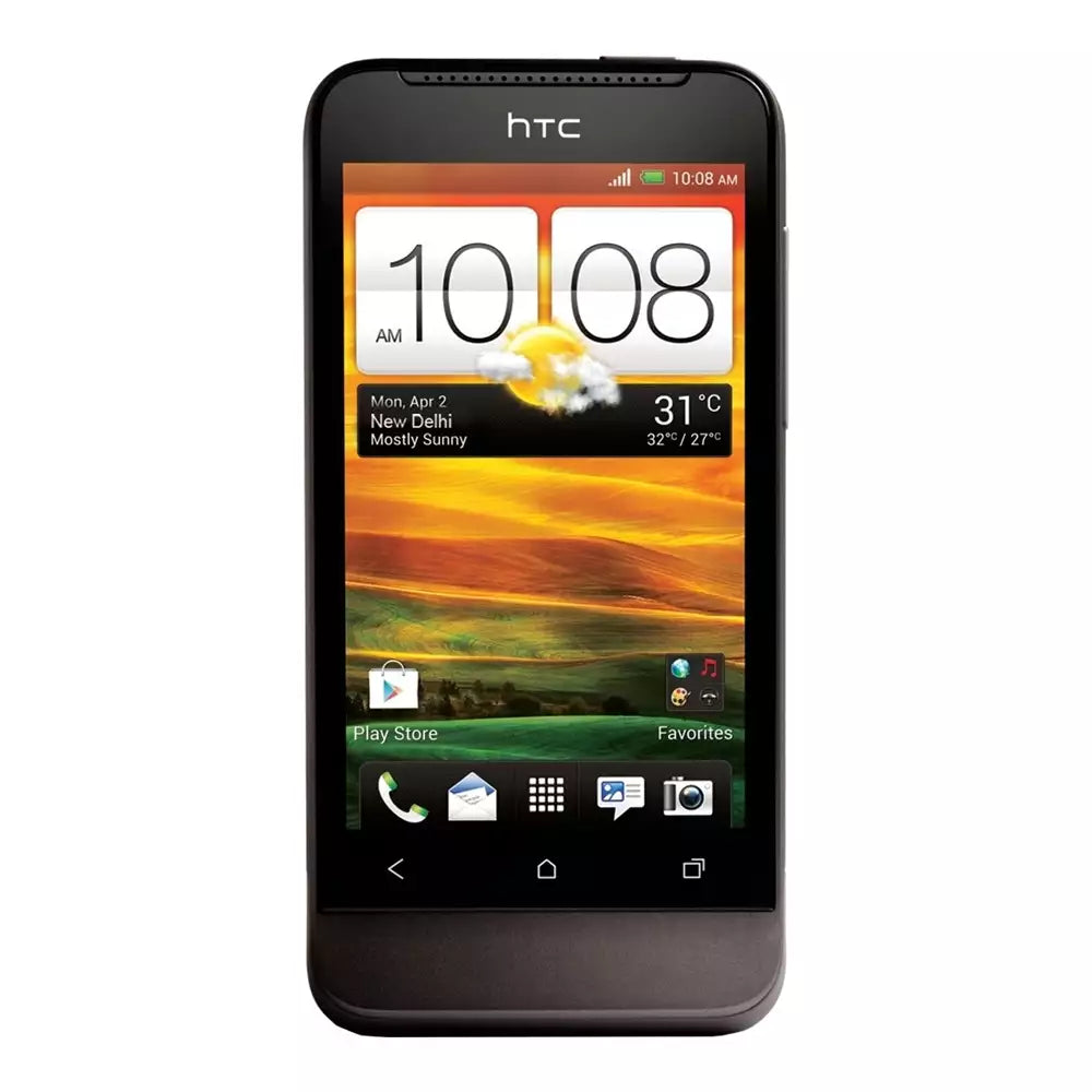 (Open Box Condition) HTC One V Android Smartphone (Gray) (120 Days Warranty) (Comes With Original Box)