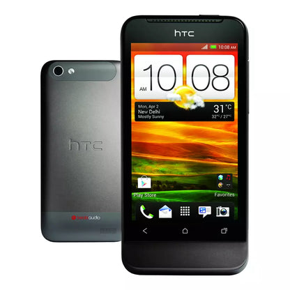 (Open Box Condition) HTC One V Android Smartphone (Gray) (120 Days Warranty) (Comes With Original Box)