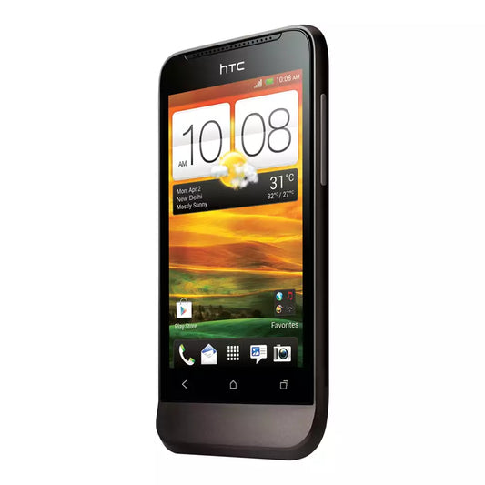 (Open Box Condition) HTC One V Android Smartphone (Gray) (120 Days Warranty) (Comes With Original Box)