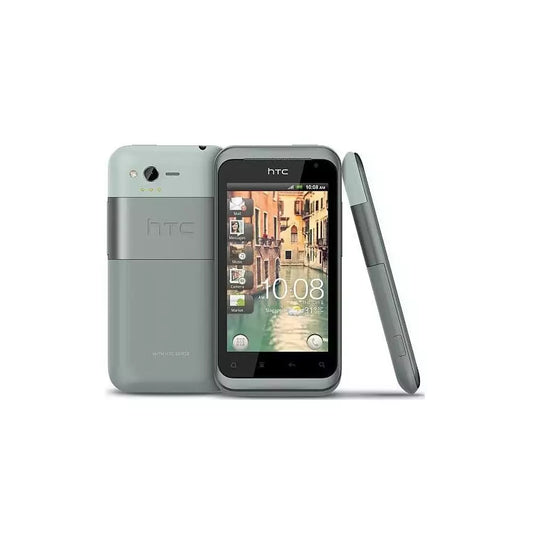 (Open Box) HTC Rhyme Premium Flagship Compact Android Smartphone (Blue) (120 Days Warranty) (Comes With Original Box and Accessories)