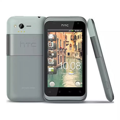 (Open Box) HTC Rhyme Premium Flagship Compact Android Smartphone (Blue) (120 Days Warranty) (Comes With Original Box and Accessories)