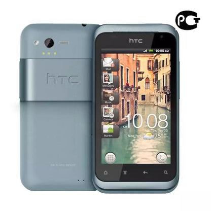 (Open Box) HTC Rhyme Premium Flagship Compact Android Smartphone (Blue) (120 Days Warranty) (Comes With Original Box and Accessories)