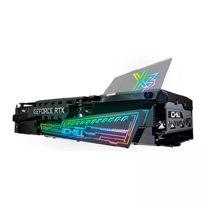 (Pre-Owned) INNO3D GEFORCE RTX™ 3080 ICHILL X3 Nvidia Graphics Card (Gray) (60 Days Warranty)