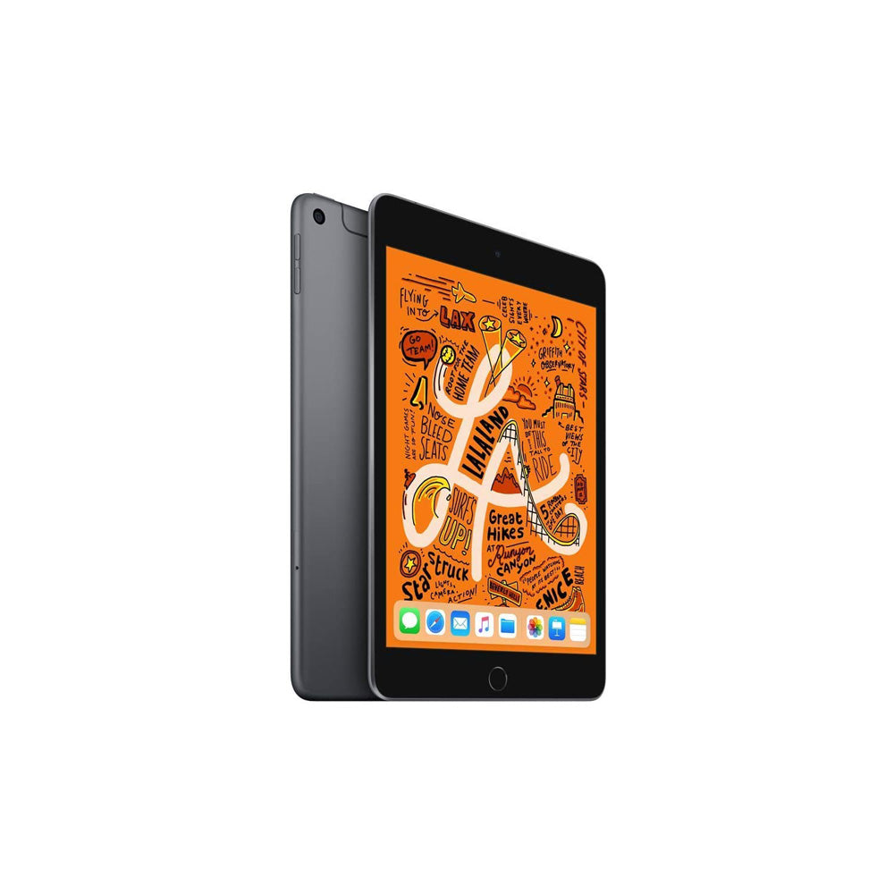 APPLE iPad Mini 5th Generation 64 GB ROM 7.9 inch with Wi-Fi+4G with Spigen Leather Case and Spigen Tempered Screen Protector (Space Grey)