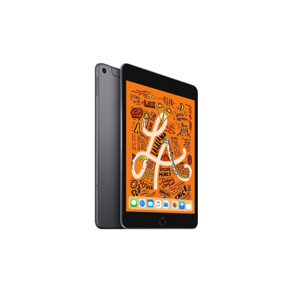 APPLE iPad Mini 5th Generation 64 GB ROM 7.9 inch with Wi-Fi+4G with Spigen Leather Case and Spigen Tempered Screen Protector (Space Grey)