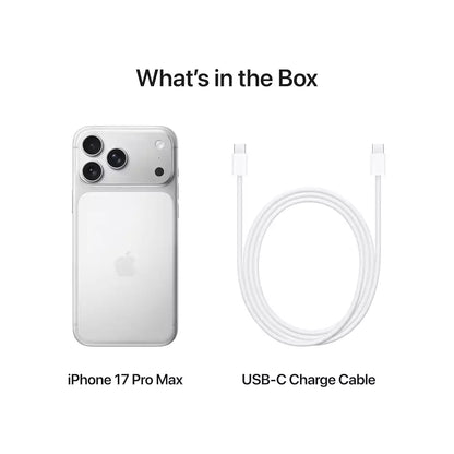 (Open Box) Apple iPhone 17 Pro Max (256 GB) (10 Months Warranty) (Dual e-SIM Only)