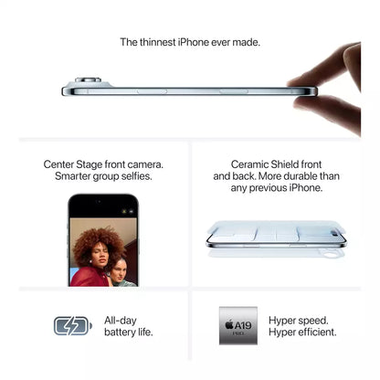 (Open Box) Apple iPhone Air (256 GB) (10 Months Warranty)