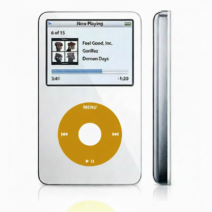 (Open Box Condition) Apple iPod Classic 5.5th Generation With 128GB SSD (With Search Function) (128GB SSD) (6 Months Warranty) + Apple EarPods