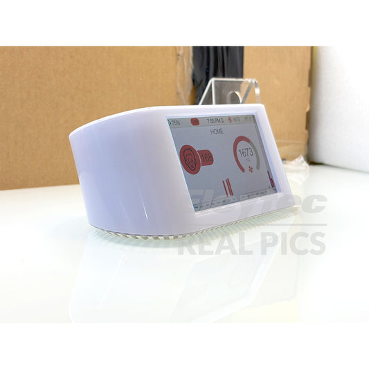 (Pre-Owned, Good) IQAir Air Visual Pro, Indoor/Outdoor Air Quality Monitor With Large Display and High Precision Sensors (White) (60 Days Warranty)