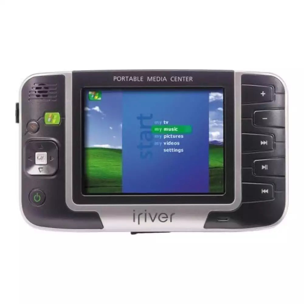 (Open Box) iRiver PMC-120 Portable Windows Mobile Media Center 20GB, 3.5" Vivid Display (With Pre-Loaded Original Content) (Rare Device) (Gray) (60 Days Warranty)