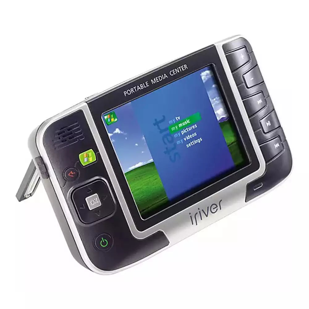 (Open Box) iRiver PMC-120 Portable Windows Mobile Media Center 20GB, 3.5" Vivid Display (With Pre-Loaded Original Content) (Rare Device) (Gray) (60 Days Warranty)