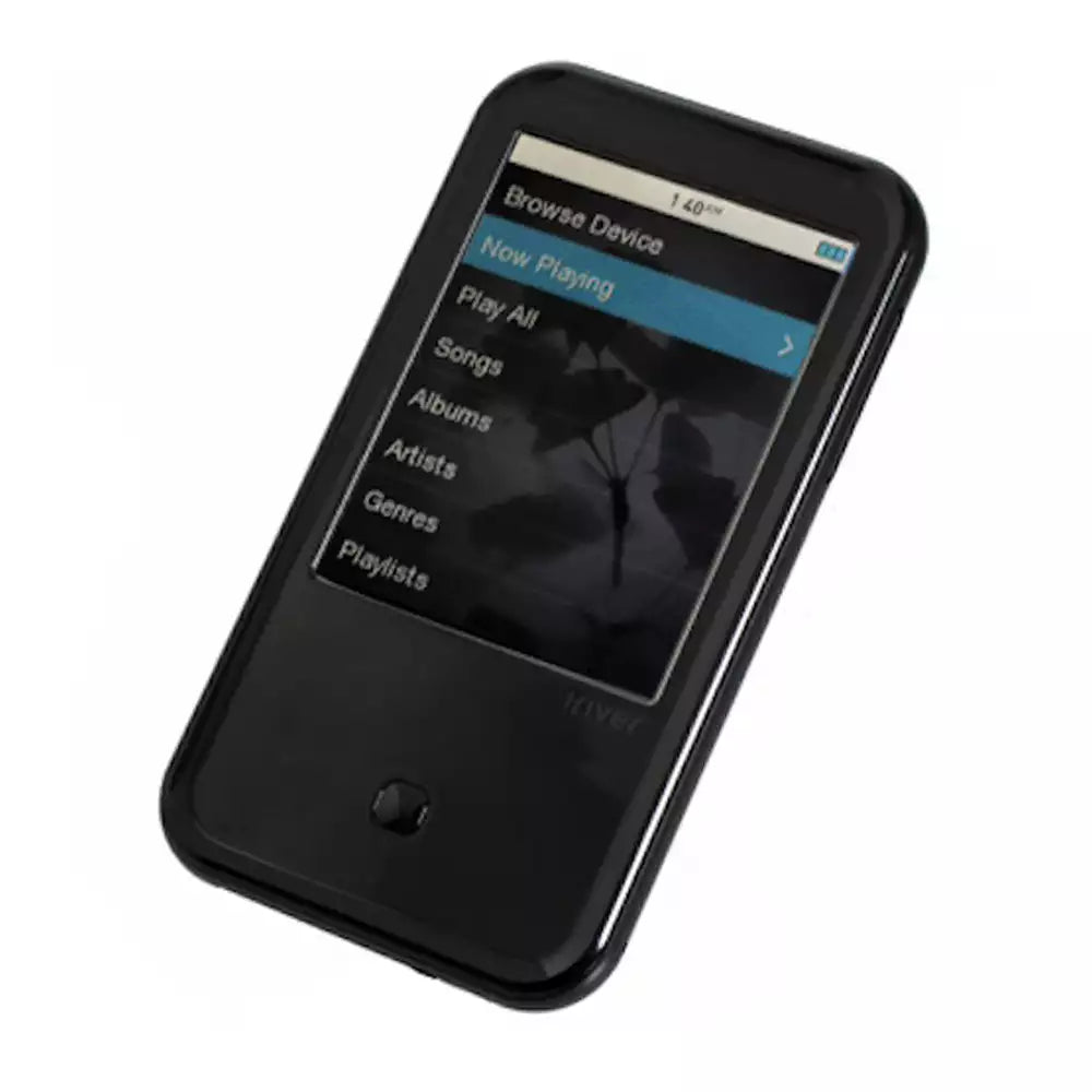 (Pre-Owned, Very Good) iRiver S100 Panorama Media Player 8GB + 32GB Memory Card + Apple Earpods (Black) (60 Days Warranty)