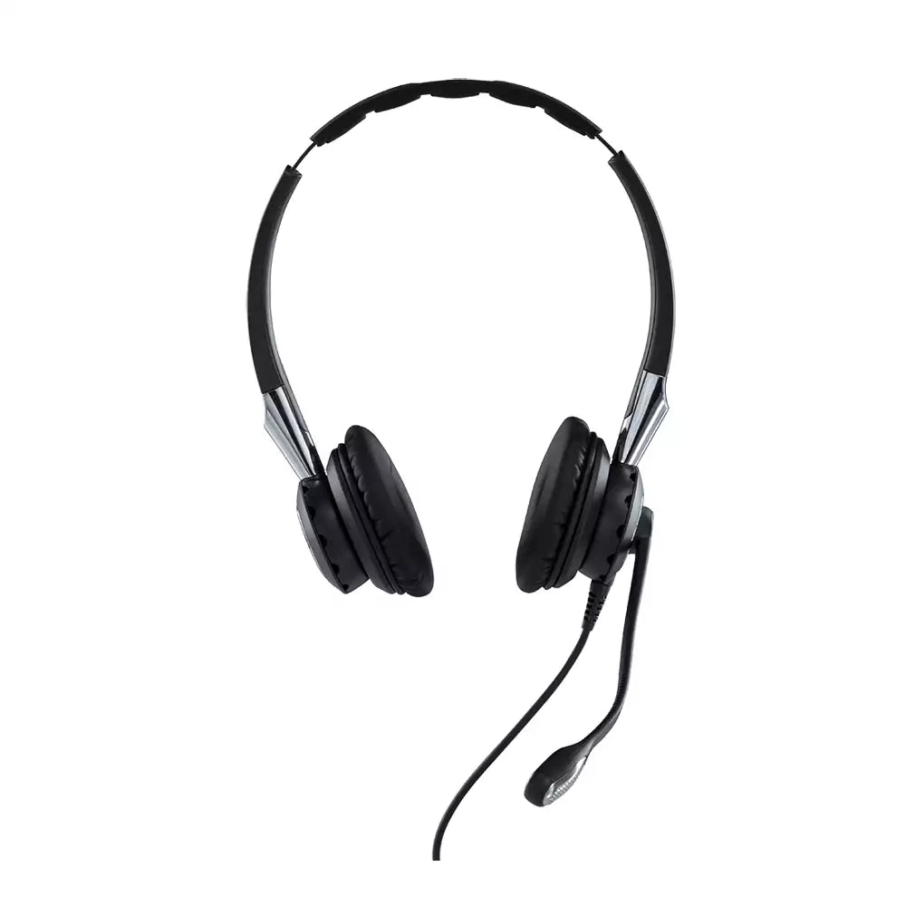 (Pre-Owned, Good) Jabra Biz 2400 II Duo Professional Headset With USB, Quick Controls, MIC Noise Cancellation (60 Days Warranty)