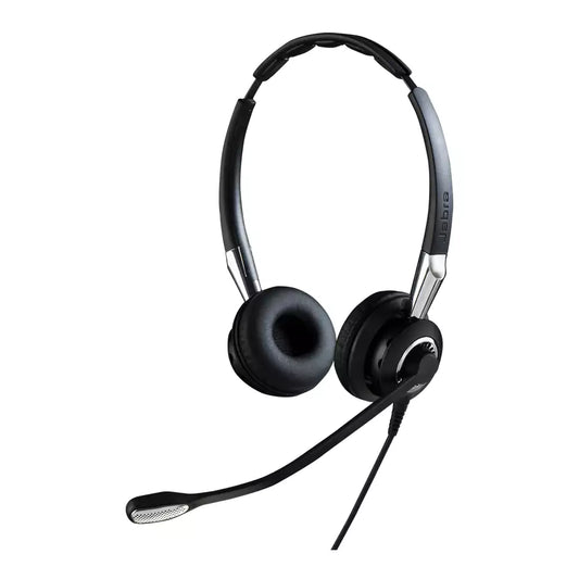 (Pre-Owned, Good) Jabra Biz 2400 II Duo Professional Headset With USB, Quick Controls, MIC Noise Cancellation (60 Days Warranty)