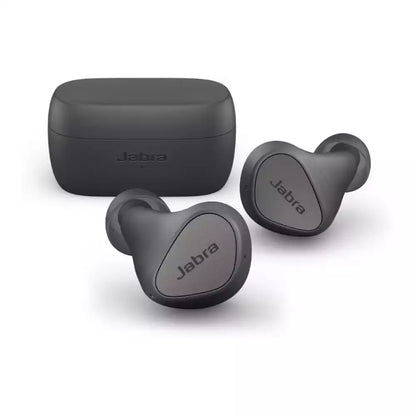 (Open Box) Jabra Elite 3 in Ear Wireless Bluetooth Earbuds – Noise Isolating with 4 Built-in Microphones for Clear Calls, Rich Bass, Customizable Sound & Mono Mode (Navy) (60 Days Warranty)