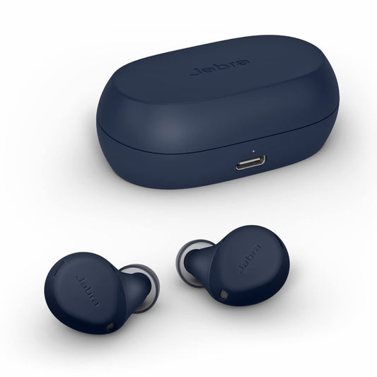 (Open Box Condition) Jabra Elite 7 Active in-Ear Bluetooth True Wireless Waterproof Sports Earbuds with Active Noise Cancellation, Multi-Device connectivity (Black, Blue) (60 Days Warranty)