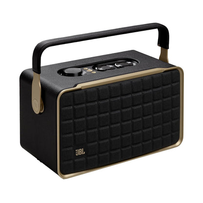 (Open Box) JBL Authentics 300 Portable Bluetooth Speaker With AirPlay, Wi-Fi, Voice Assistant (Black) (6 Months Warranty)