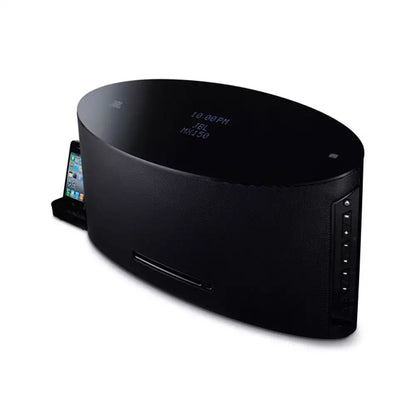 (Pre-Owned, Very Good) JBL MX 100 Music System With iPod Dock and 30 Pin Bluetooth Adapter (Black) (90 Days Warranty) (Disc not functional)
