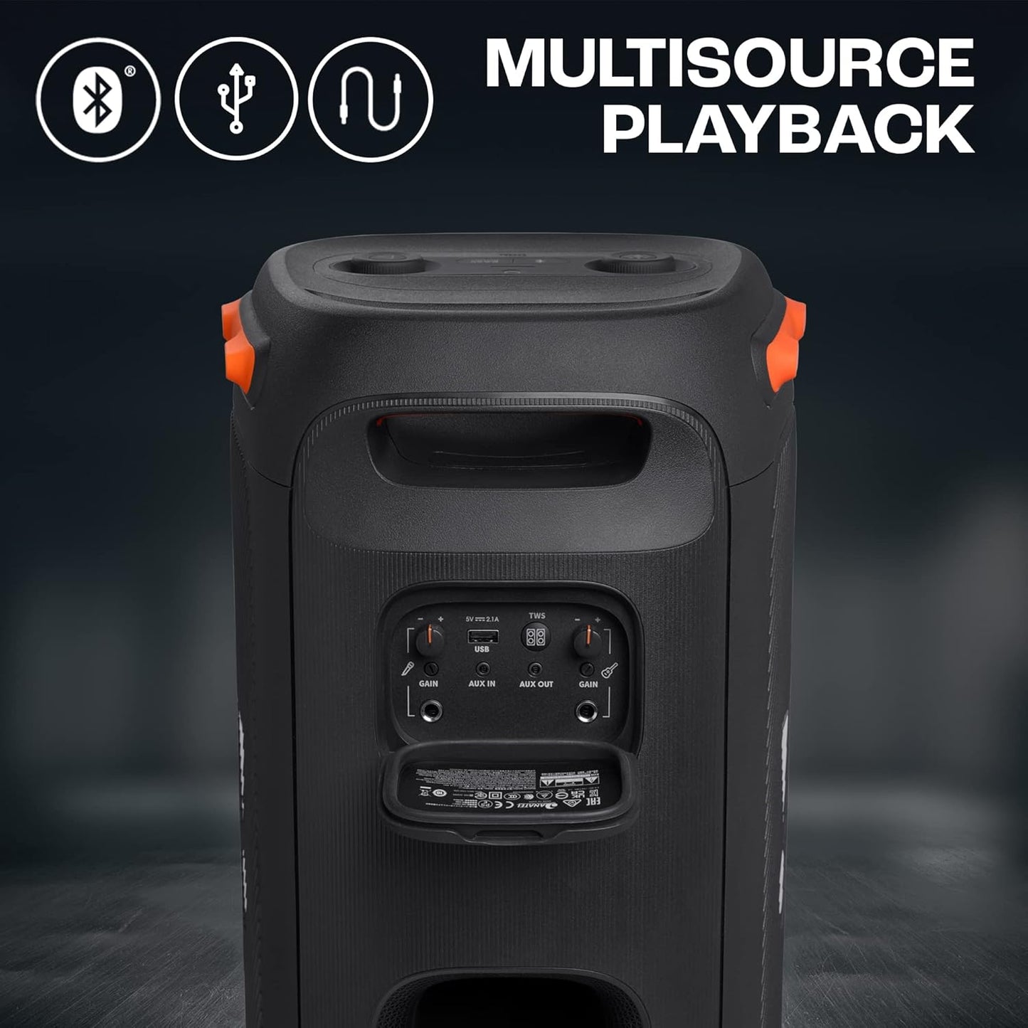 (Open Box) JBL PartyBox 110 160 Watts Bluetooth Party Speaker (Black) (11 Months Warranty)