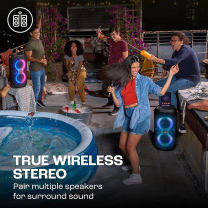 (Open Box) JBL PartyBox 110 160 Watts Bluetooth Party Speaker (Black) (11 Months Warranty)