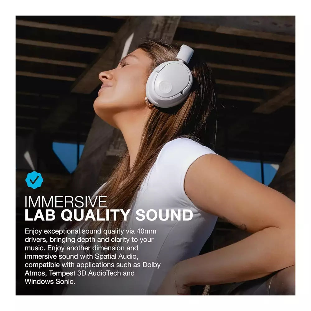 (Open Box) JLab JBuds Lux ANC Wireless Bluetooth Over-Ear Headphones (App Support) (12 Months Warranty)