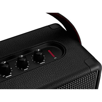 (Pre-Owned, Excellent) Marshall Kilburn II Portable Bluetooth Speaker (Black, Black Gold) (90 Days Warranty)