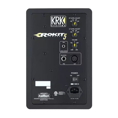(Pre-Owned, Very Good) KRK Rokit 5 G3 Powered Studio Monitors, Bookshelf Speakers (Black) (120 Days Warranty)
